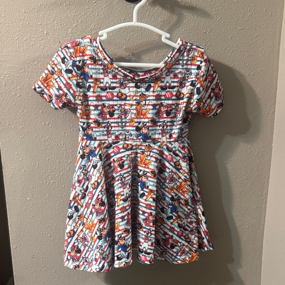 Disney Cruiseline Short Sleeve Dress